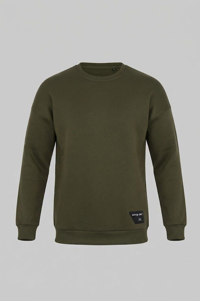Bisiklet Yaka Sweatshirt